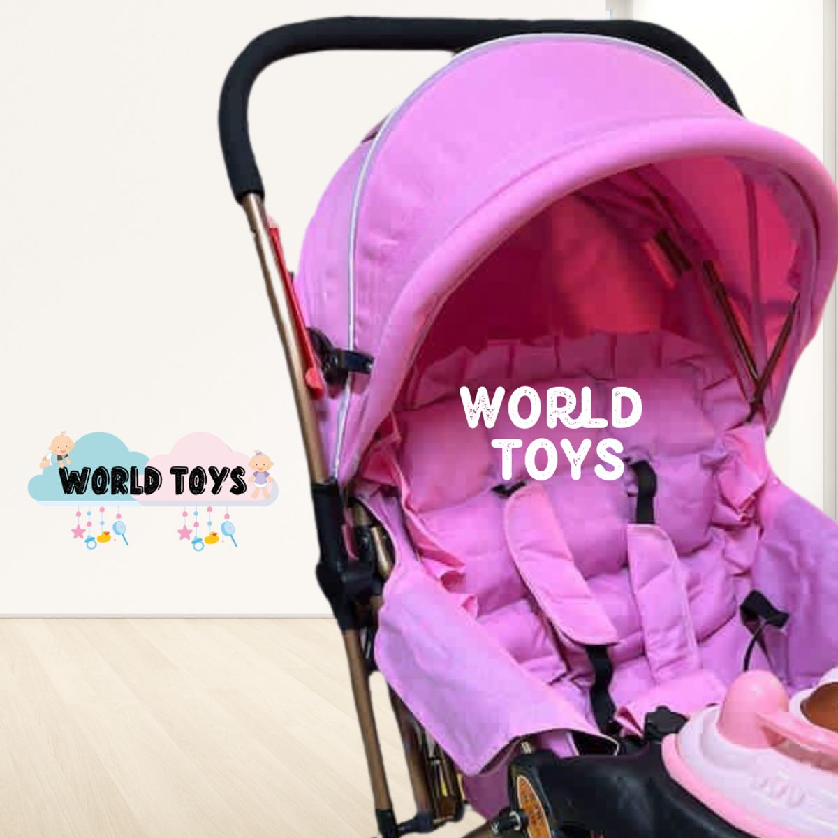 BABY - Coche Cuna de Lujo «MAXI SUMMER II»  Pink