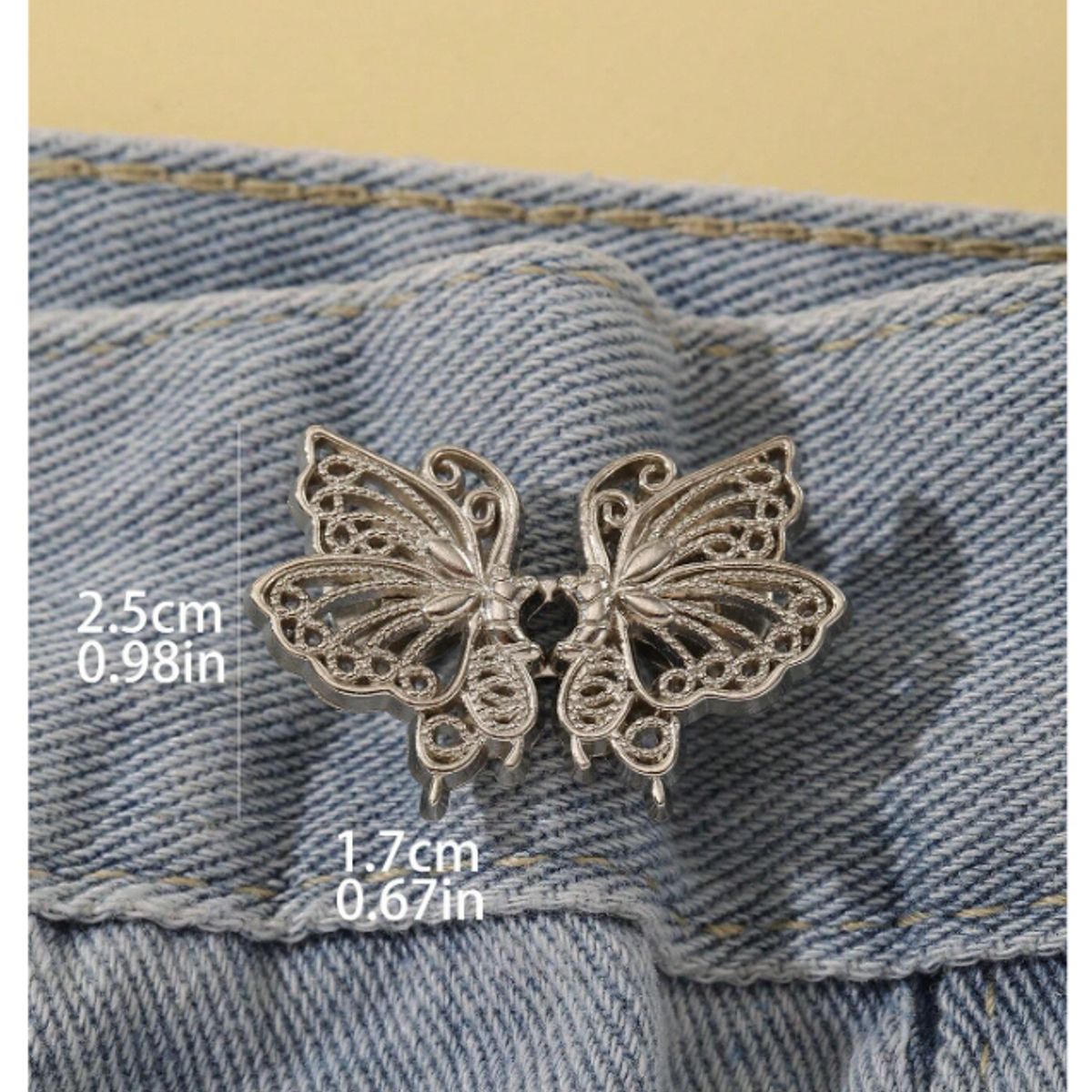 GENERICO - BROCHE PARA AJUSTAR CINTURA MARIPOZA