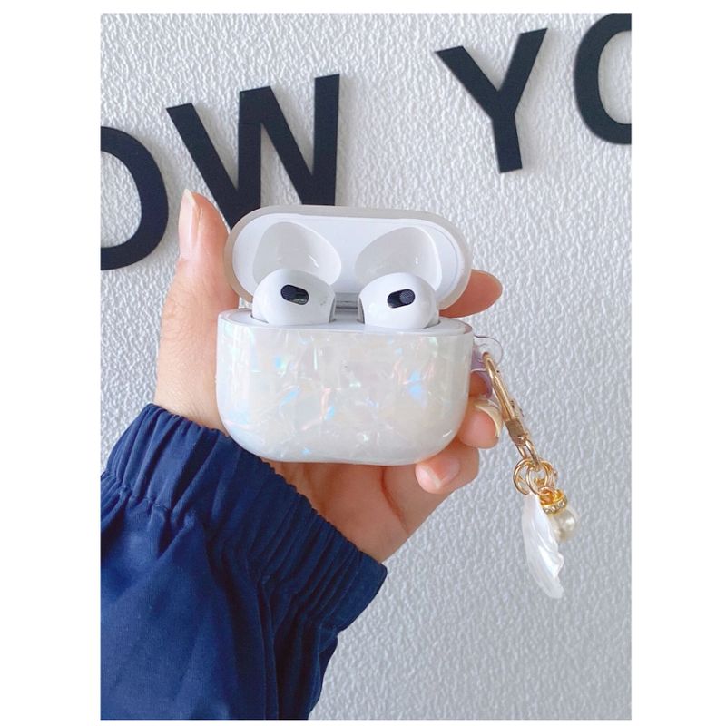 GENERICO - CASE PARA AIRPODS 3ERA GEN PERLA
