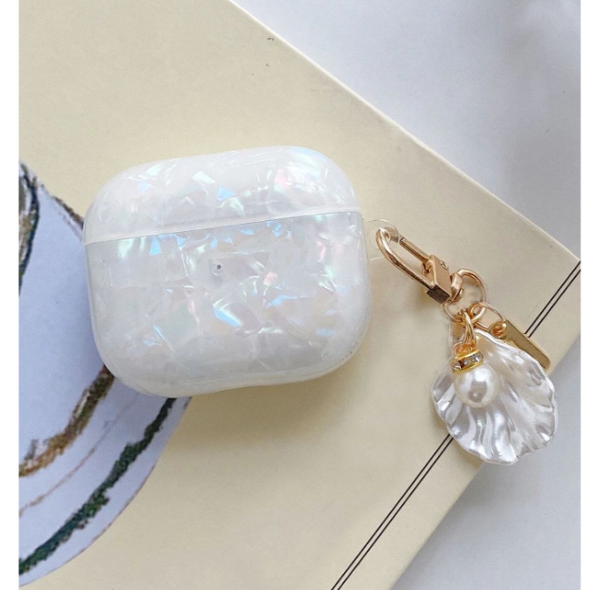 GENERICO - CASE PARA AIRPODS 3ERA GEN PERLA