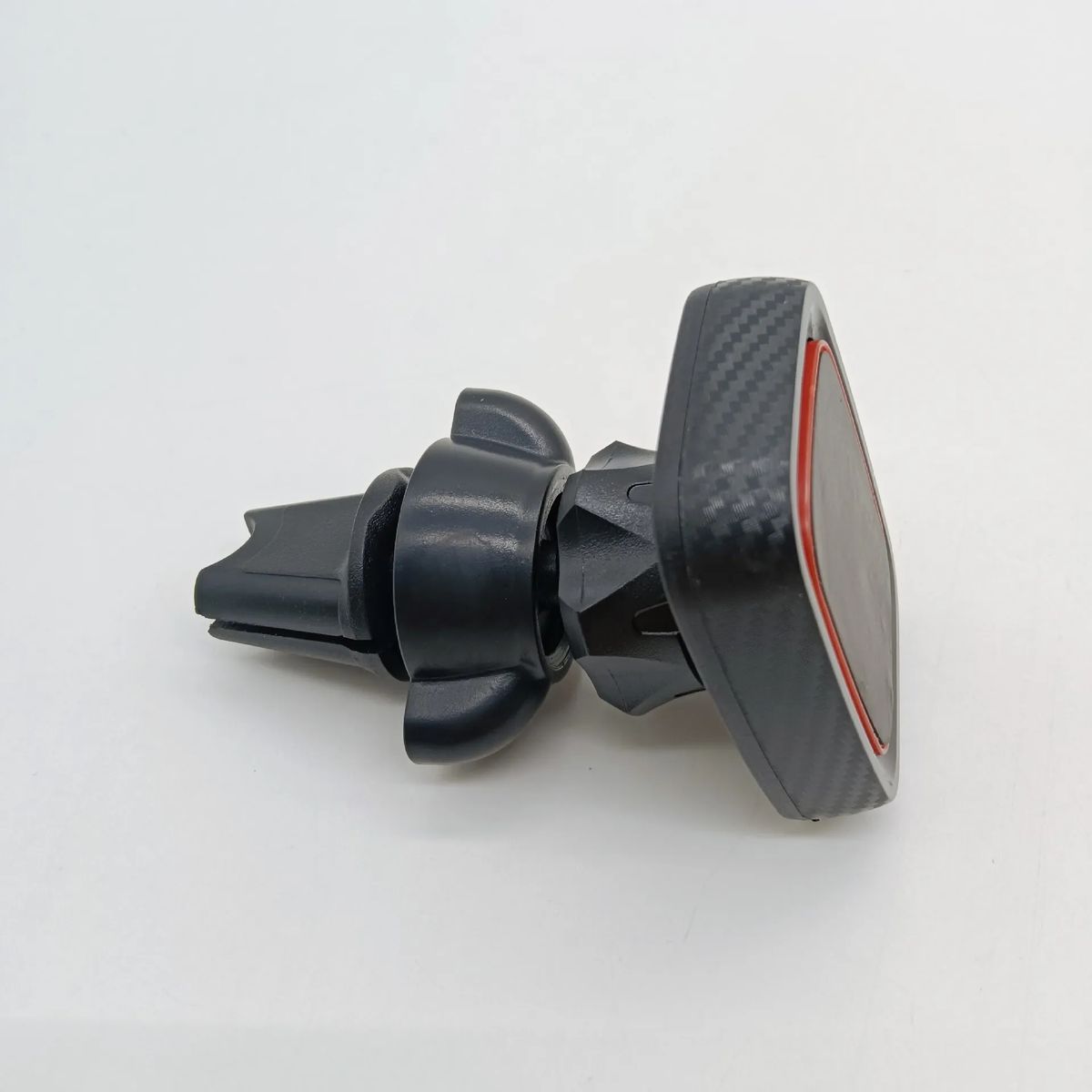 GENERICO - Soporte De Telefono Imantado Carbon Black Negro