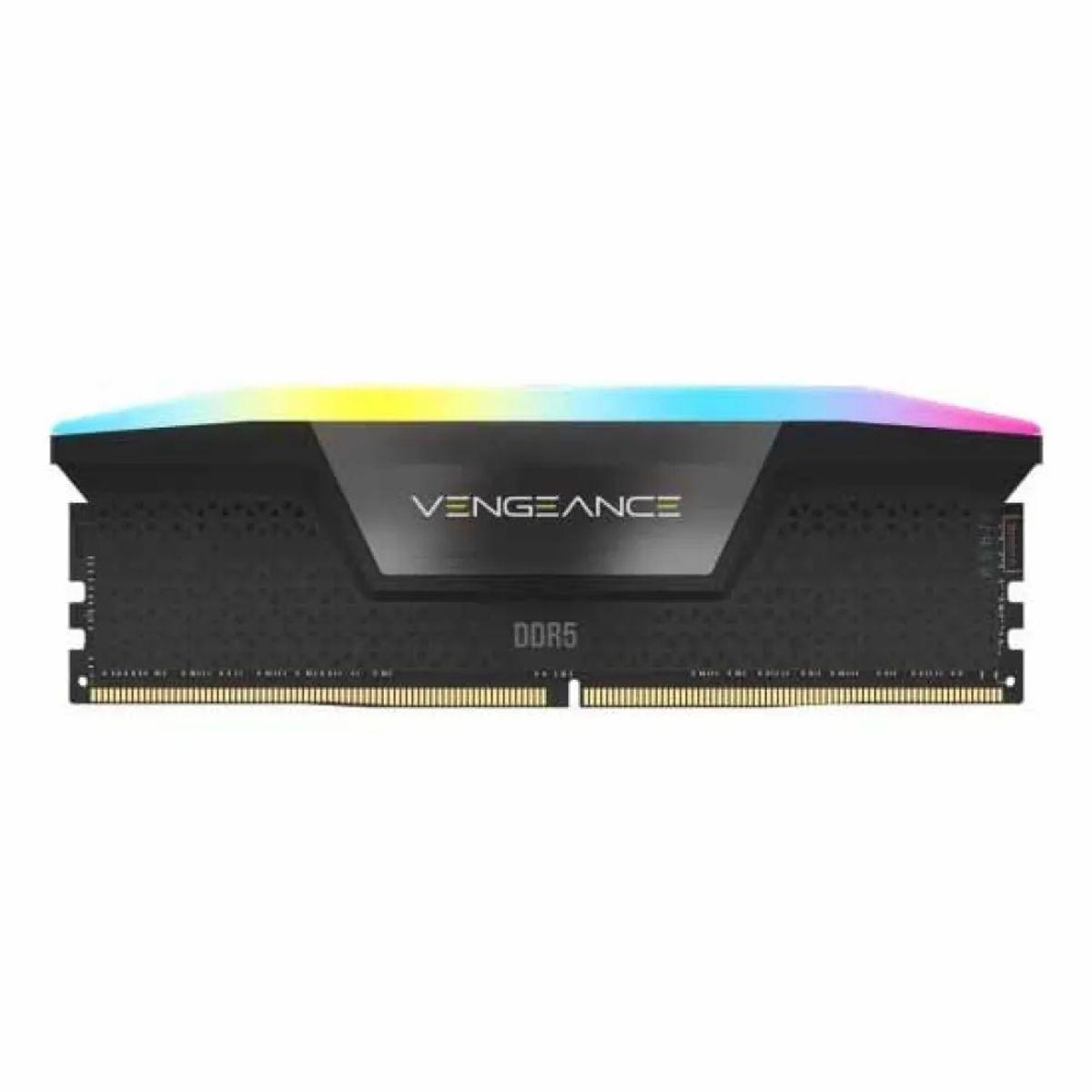 CORSAIR - Memoria RAM Corsair Vengeance 64GB RGB DDR5 6400Mhz CL32 Negro 2x32GB