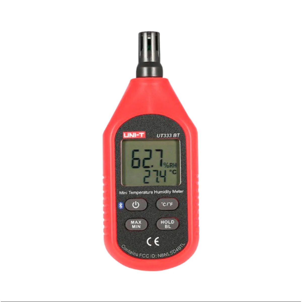 UNI T - Mini Medidor de Temperatura y Humedad UT333BT UNI-T