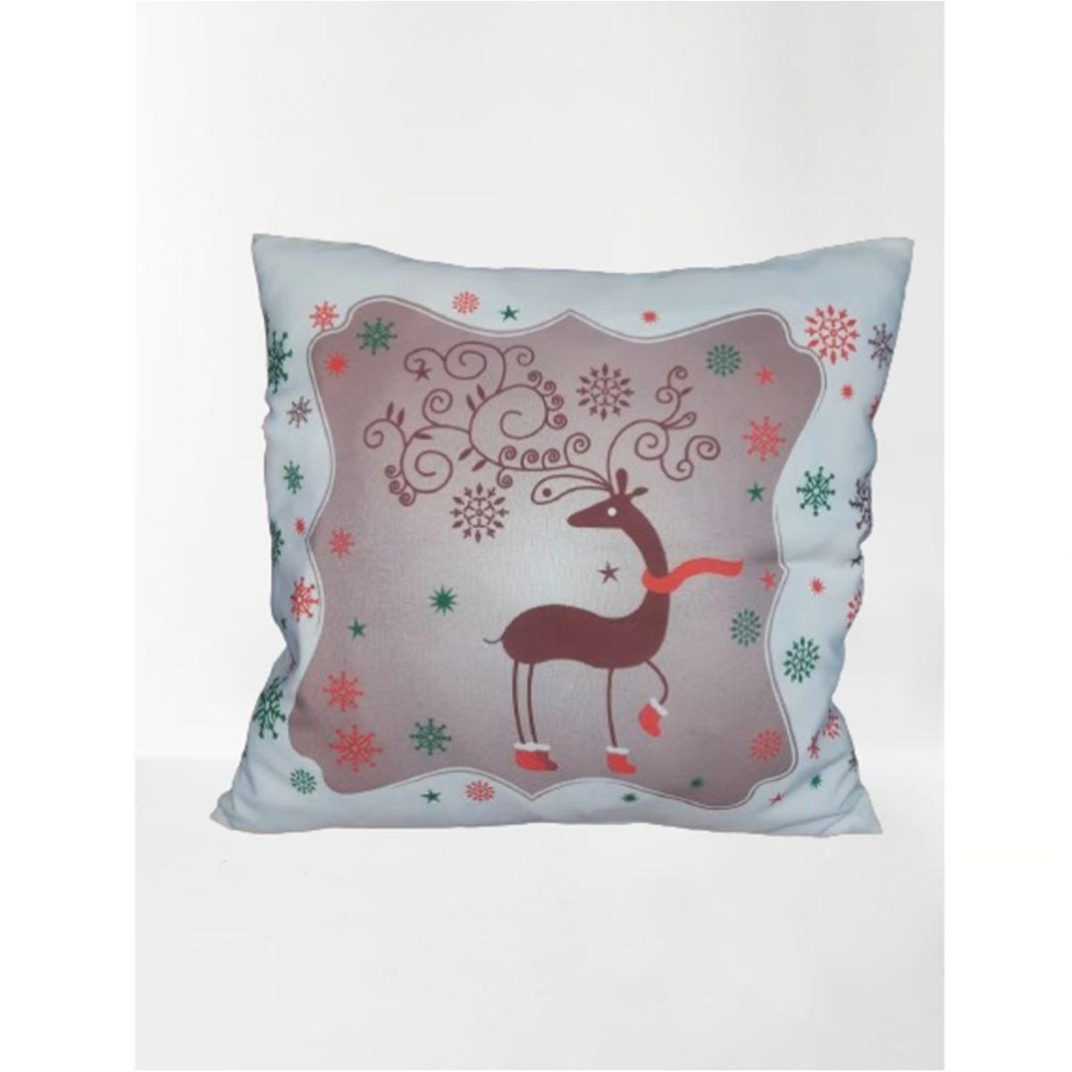 GENERICO - FUNDA PARA COJIN ARBOL 40X40 NAVIDAD