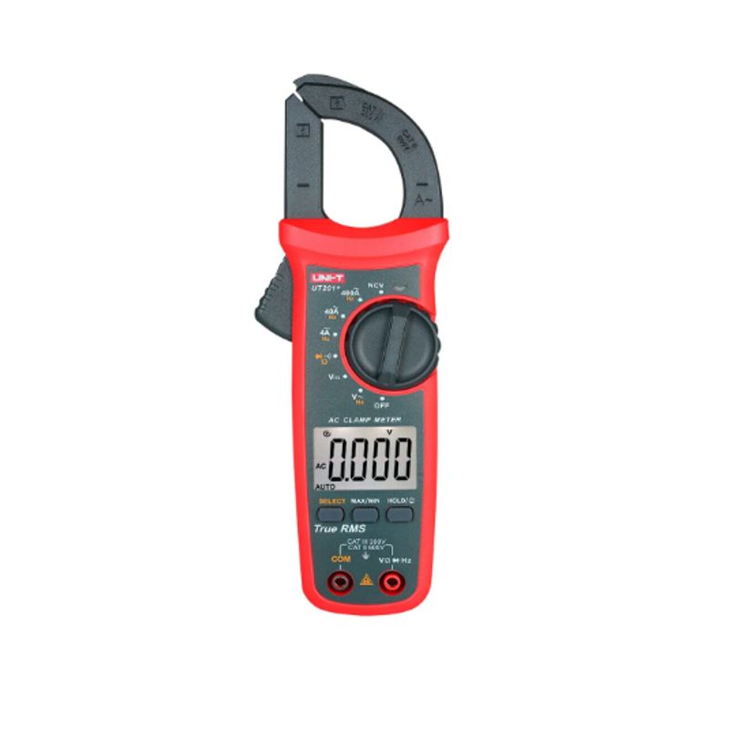 UNI T - Pinza Amperimétrica Digital UT201+ UNI-T