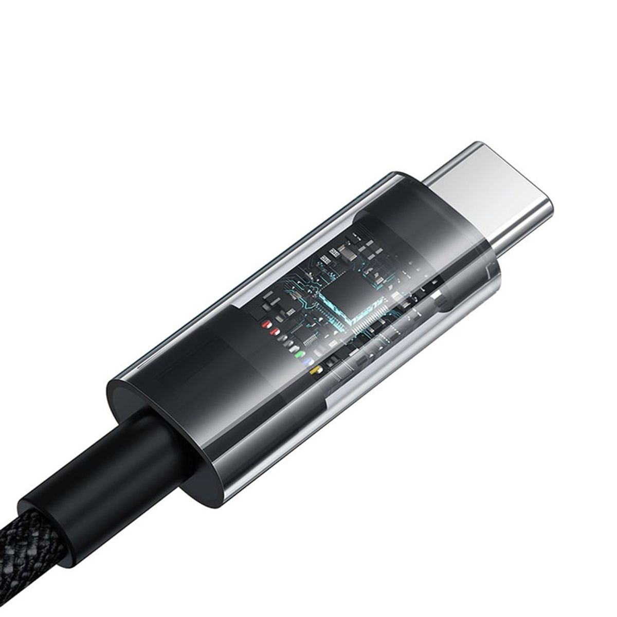 BASEUS - Cable Carga Rápida, USB-A a USB-C, Baseus, 2 metros, Negro