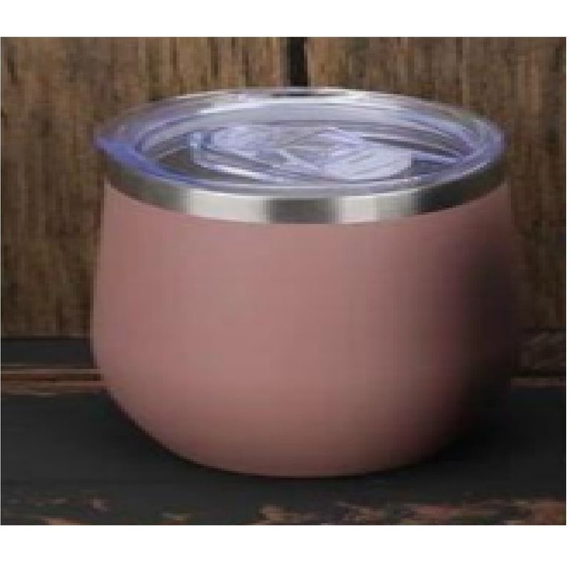 GENERICO - Vaso Mug Térmico elegante ROSADO