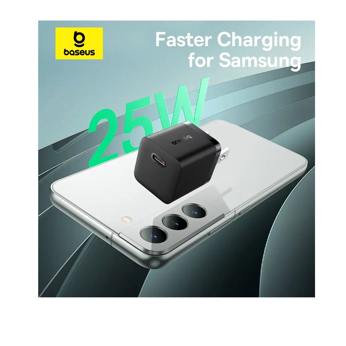 BASEUS - Cargador Rápido Tipo C Baseus 25W