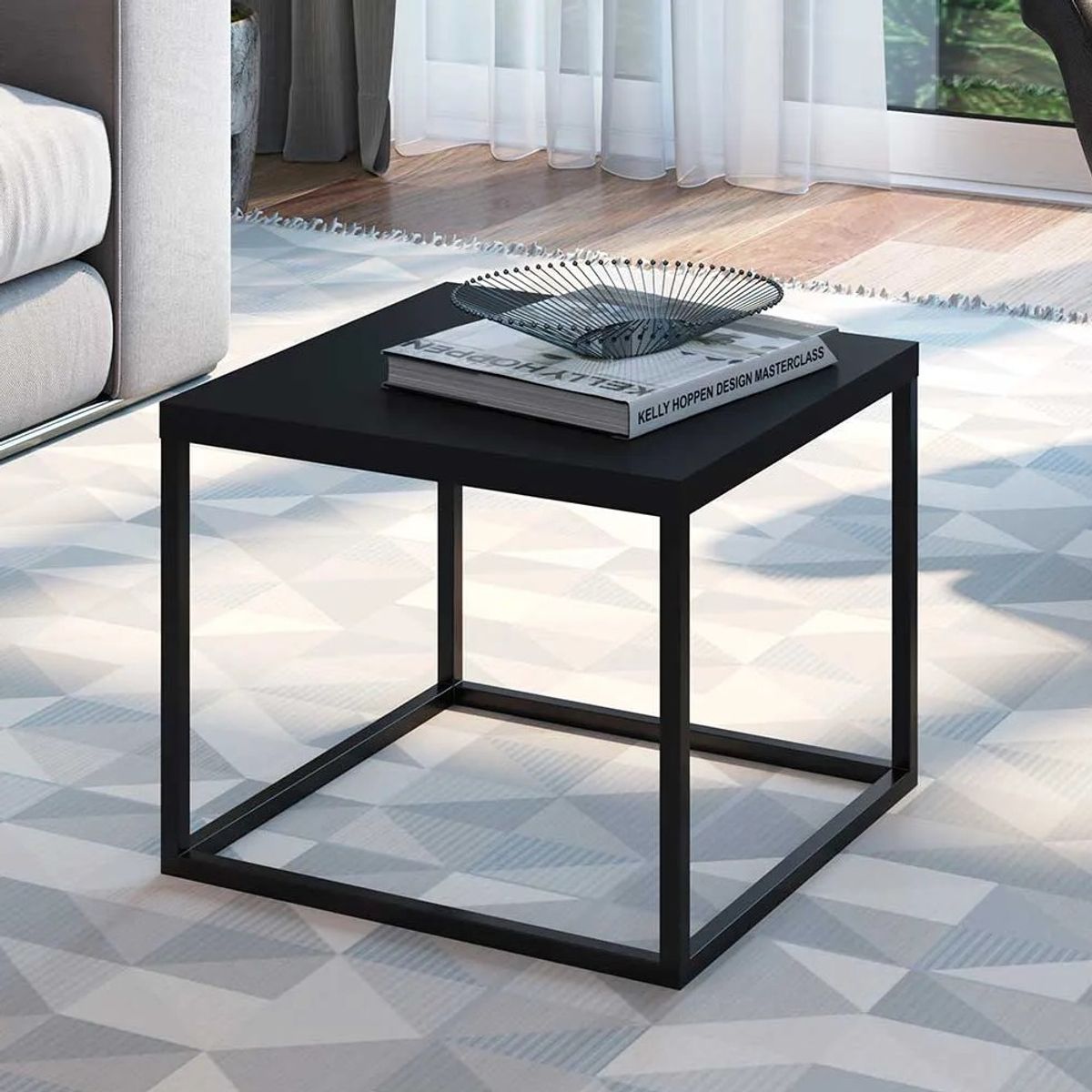 NACION MUEBLES - Mesa de Centro Nacion Muebles Ming Color Negro