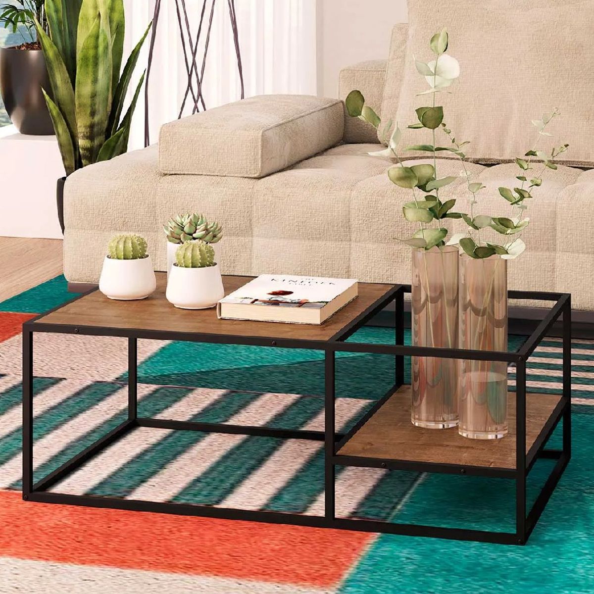 NACION MUEBLES - Mesa de Centro Nacion Muebles Niccolo Color Miel