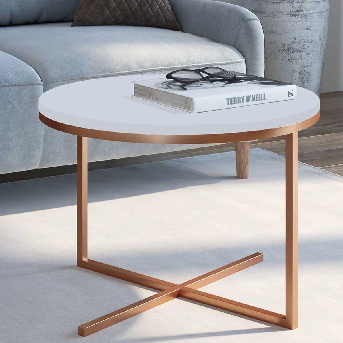 NACION MUEBLES - Mesa de Centro Nacion Muebles Mattia Color Blanco