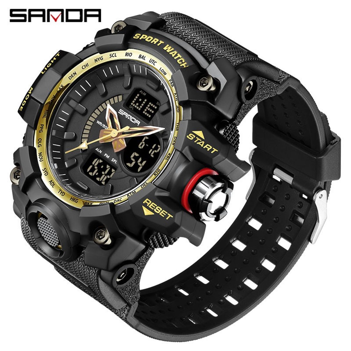 SANDA - RELOJ PARA HOMBRE MARCA SANDA 3132