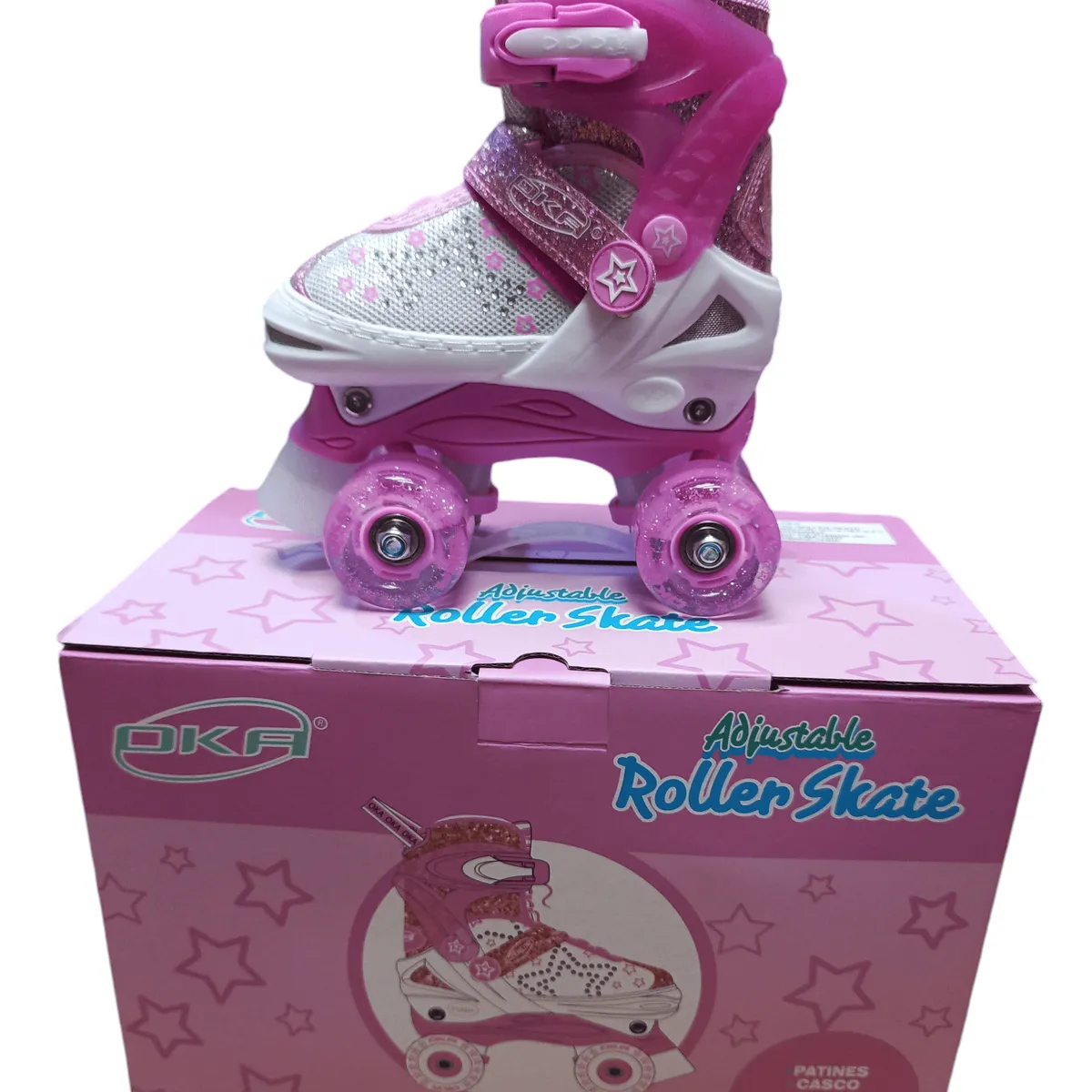 OKA - PATIN 4 RUEDAS STAR TALLA S 30-33