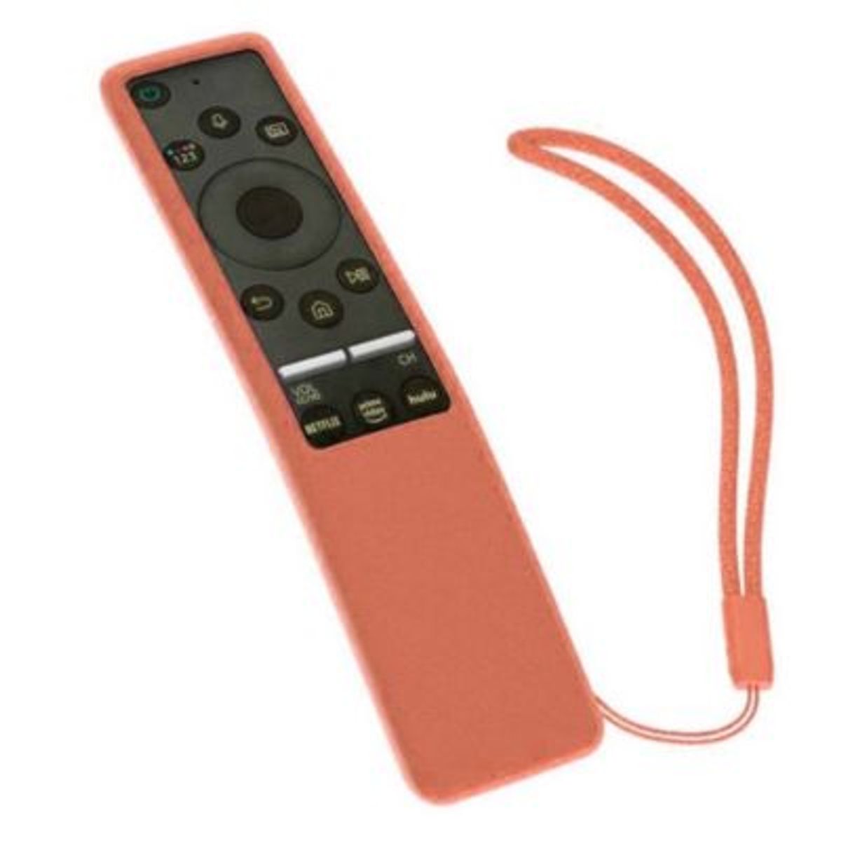 GENERICO - Funda De Silicona Para Control Samsung Rojo