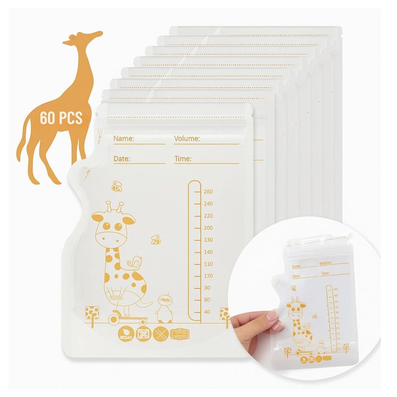 GENERICO - Bolsas de Almacenamiento para Leche Materna 60 Unidades