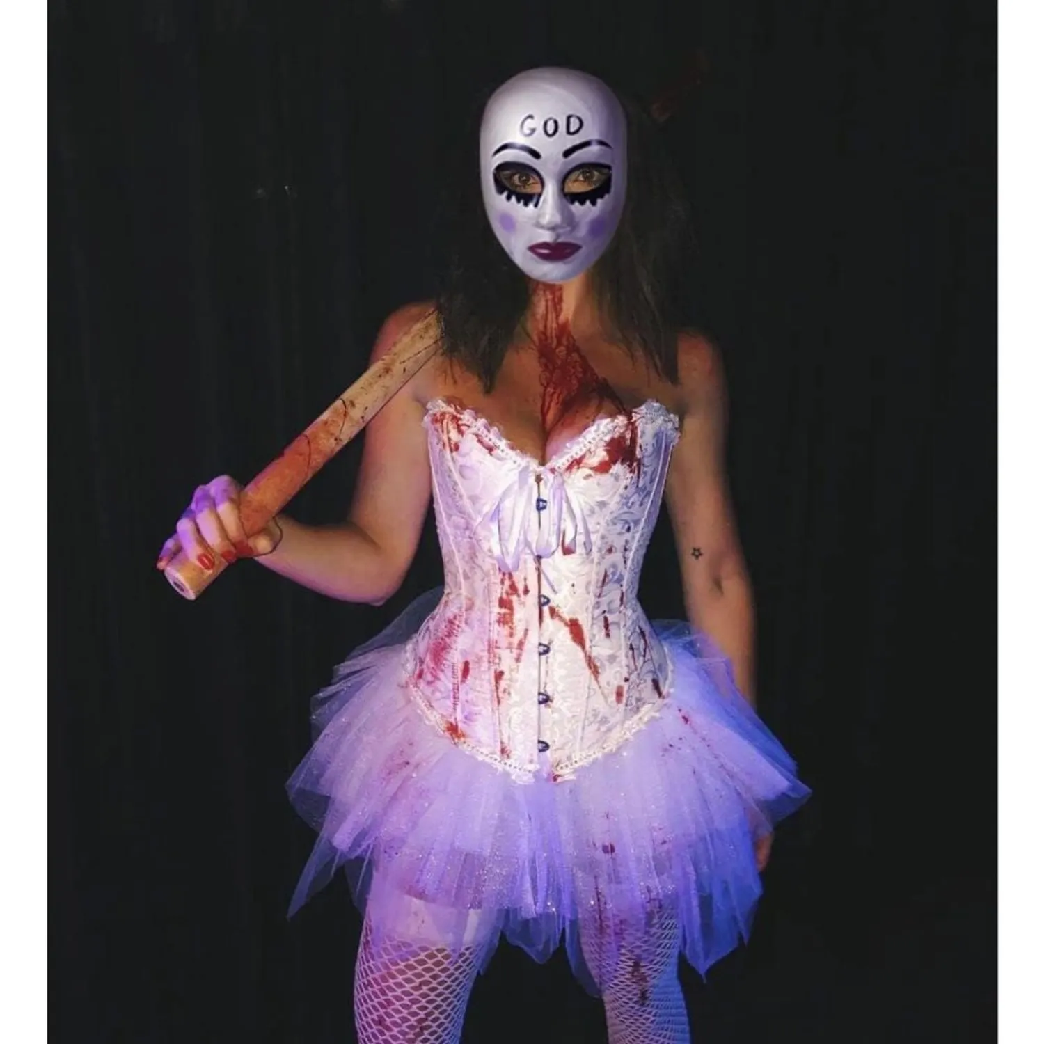 Tutu Rojo Disfraz De Halloween Mujer Con Tutu Halloween Tutu Para