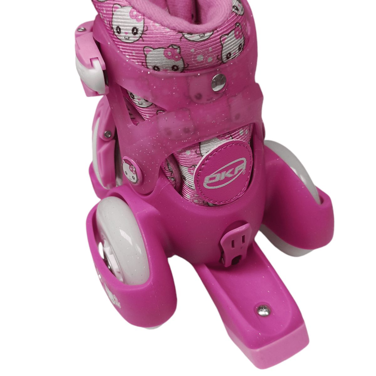 OKA - PATIN 4 RUEDAS KIDS CAT TALLA S 30-33