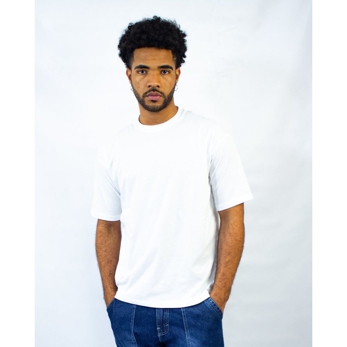 DM DEXMEN - Polo Dexmen Oversize Blanco