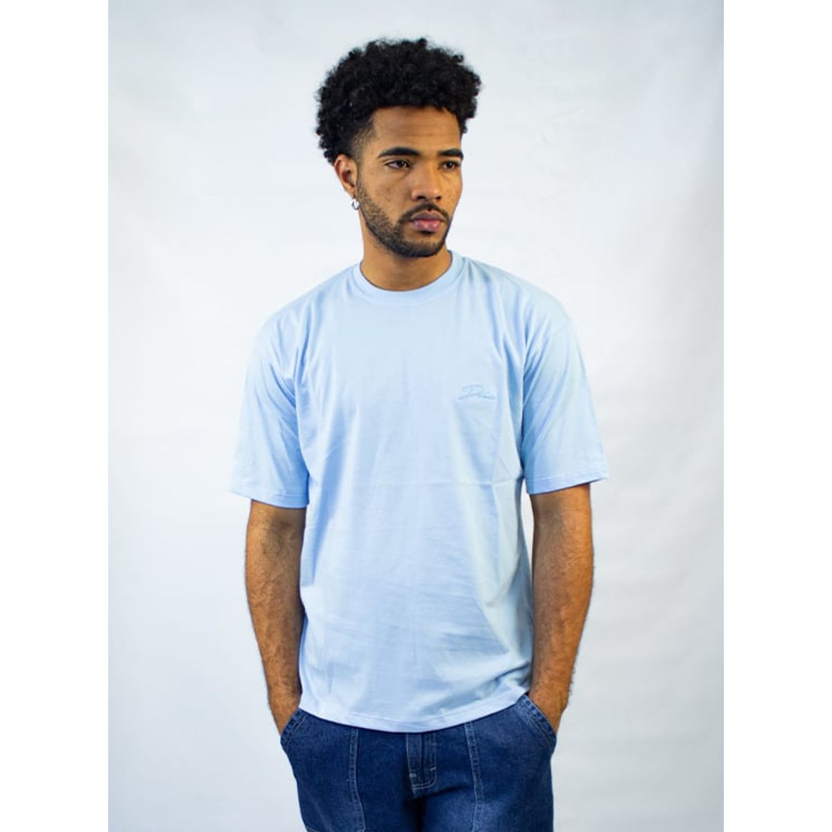 DM DEXMEN - Polo Dexmen Oversize Celeste