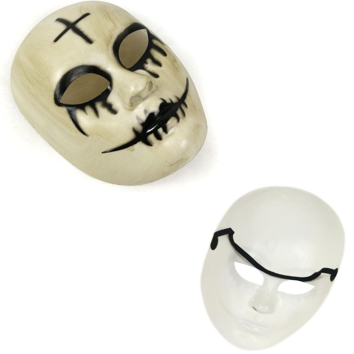 GENERICO - Máscara con cruz de la Purga con accesorio