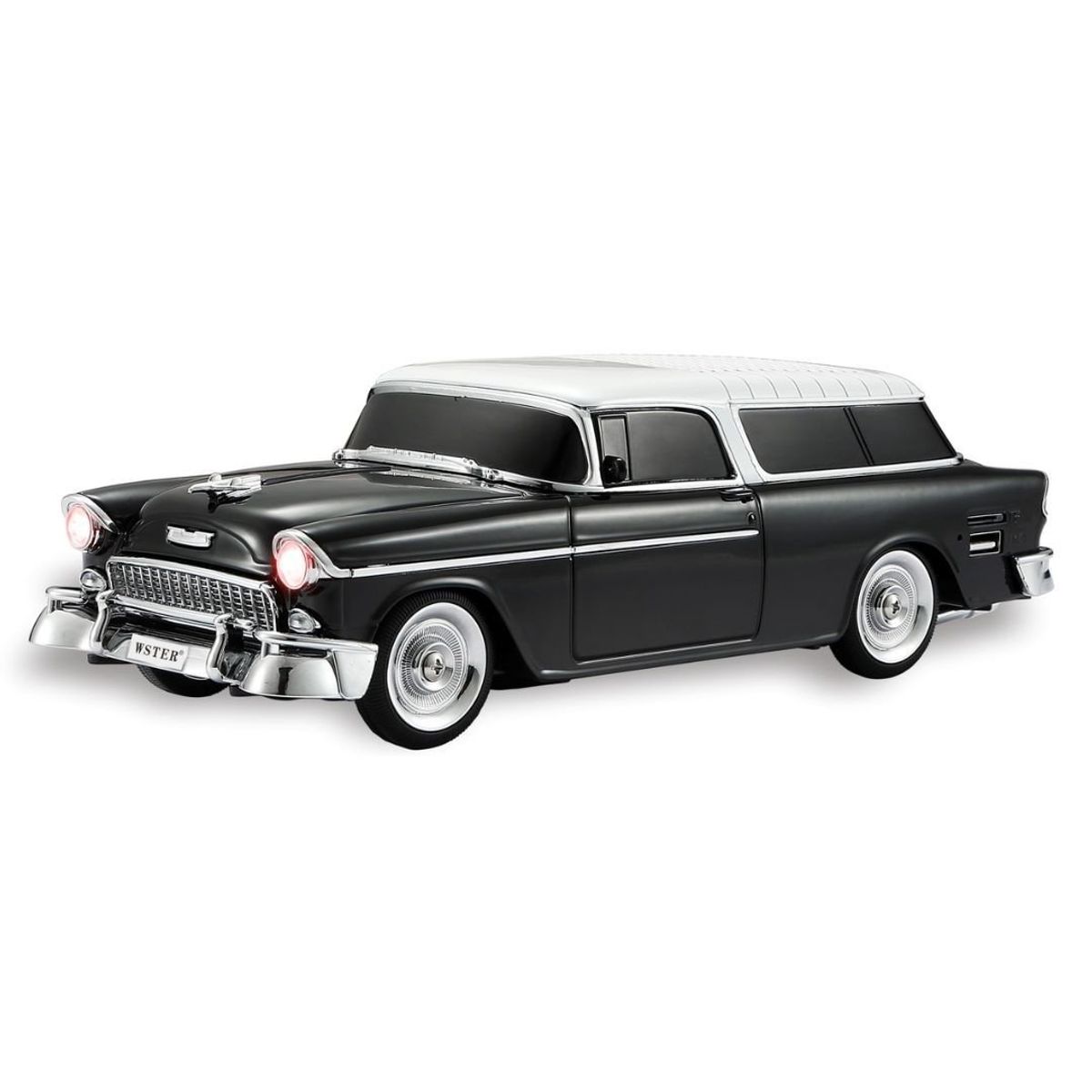 GENERICO - Parlante Portátil Carro Bluetooth USB SD Radio FM WS-1955 - Negro