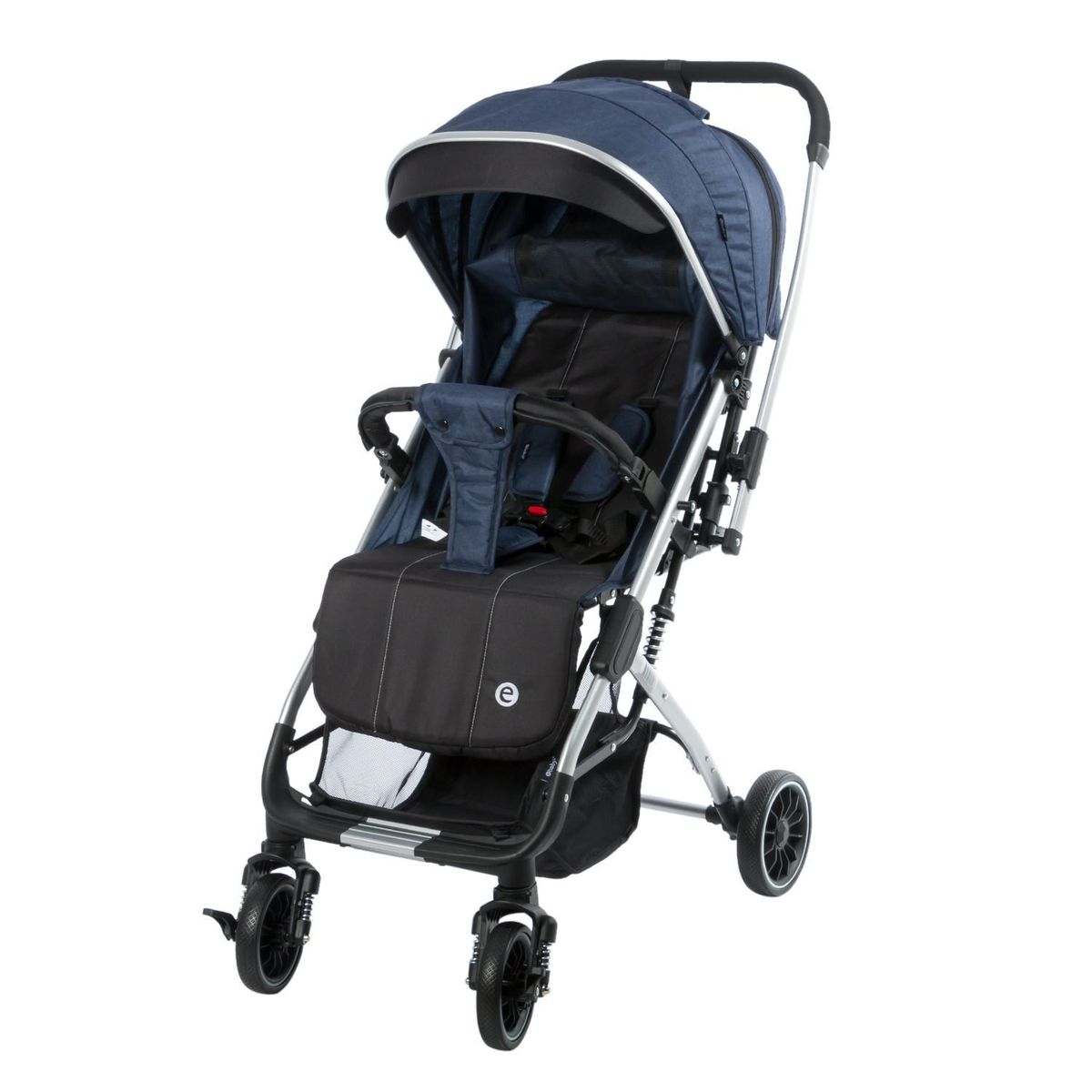 EBABY - Coche Maleta Turin Mango Reversible Negro