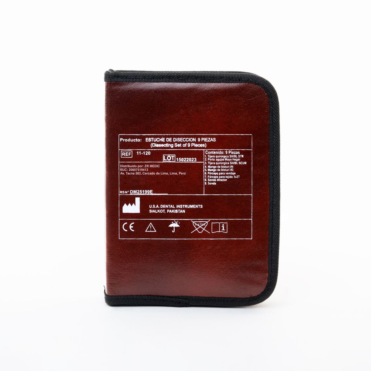 GENERICO - Estuche de Disección de 9 Piezas