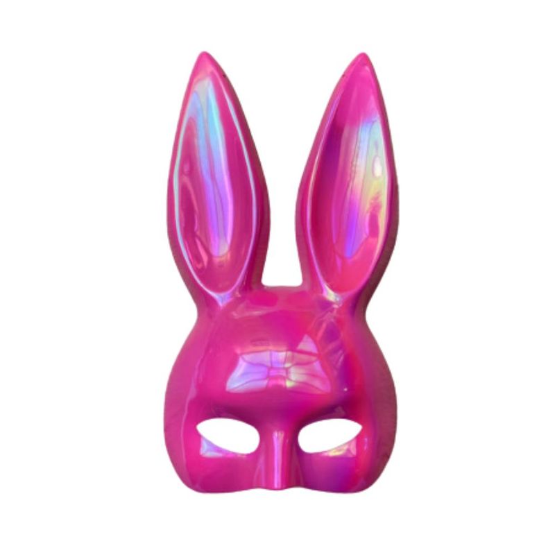 GENERICO - Máscara Antifaz de Coneja Sexy Fucsia Festival