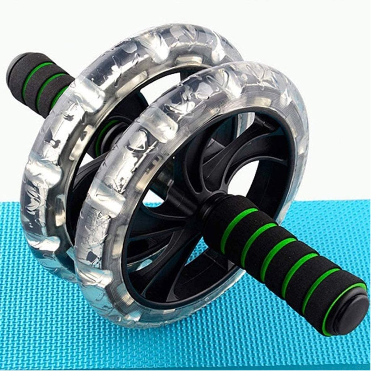 GENERICO - Rueda Abdominal Doble + Mini Mat