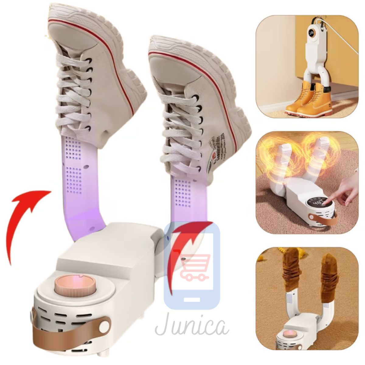 OEM - Secador de Calzado Eléctrico Portátil Plegable