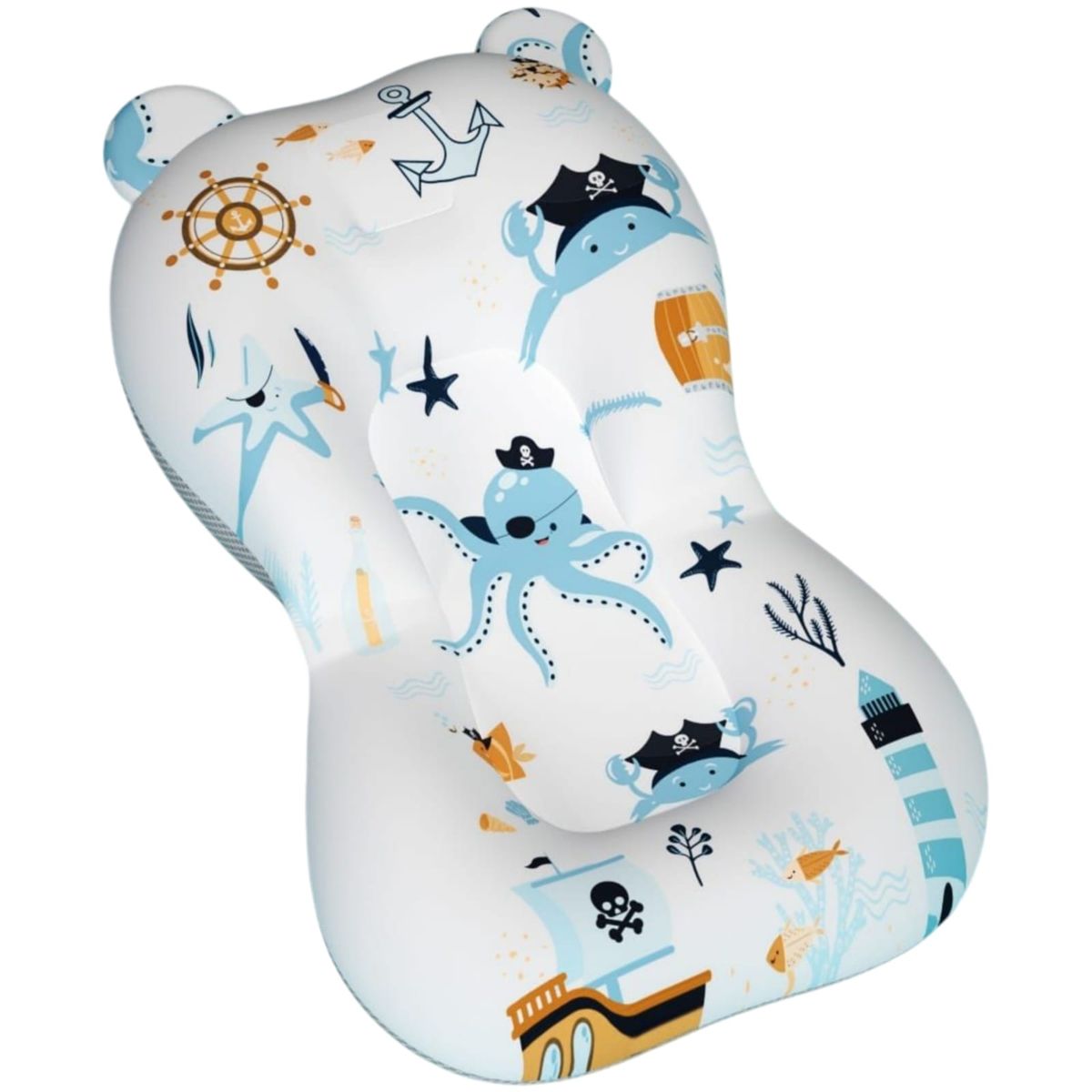 GENERICO - Cojín para bañera de Bebé Alfombra antideslizante CELESTE