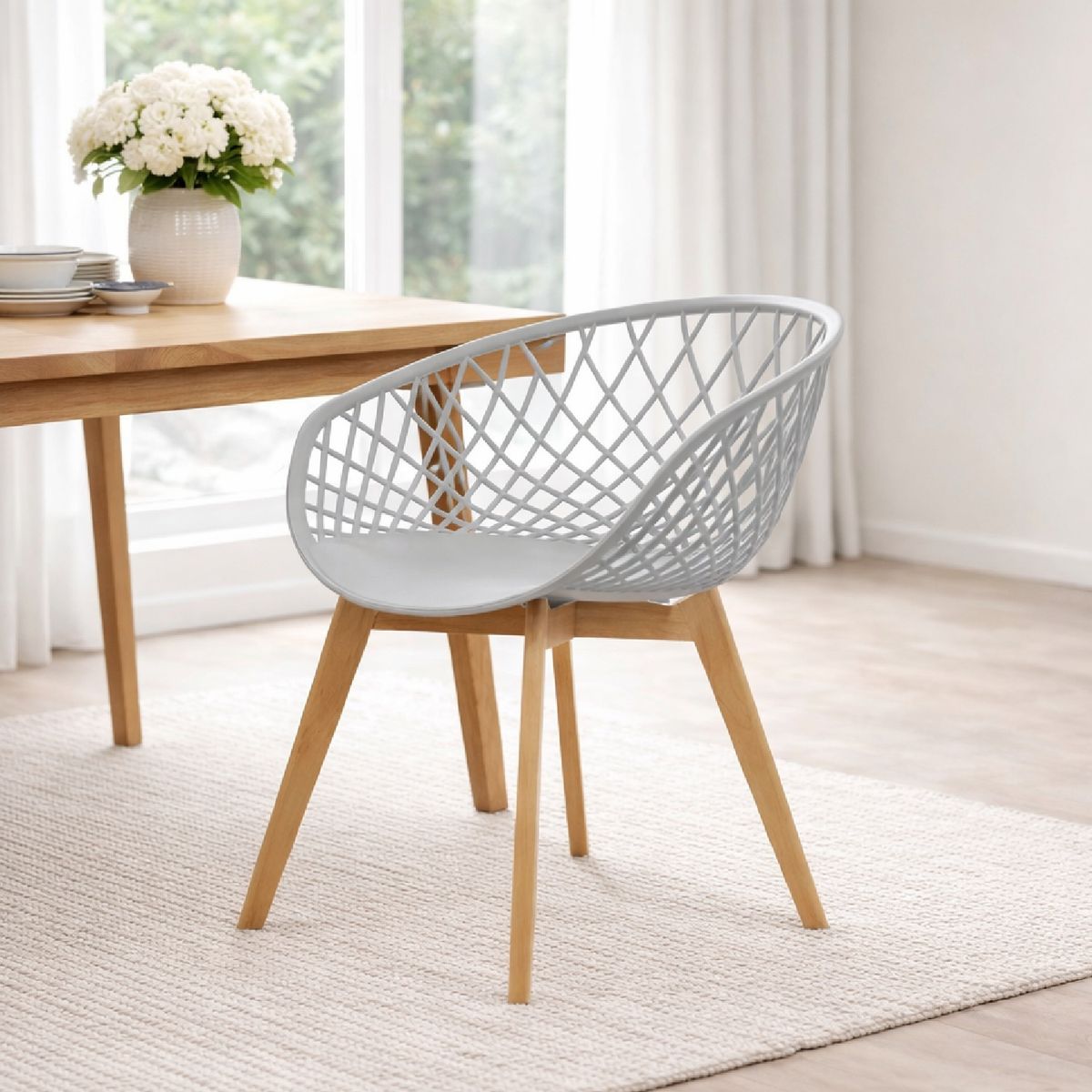 MOBELART - Silla Diseño Alma Gris möbelArt