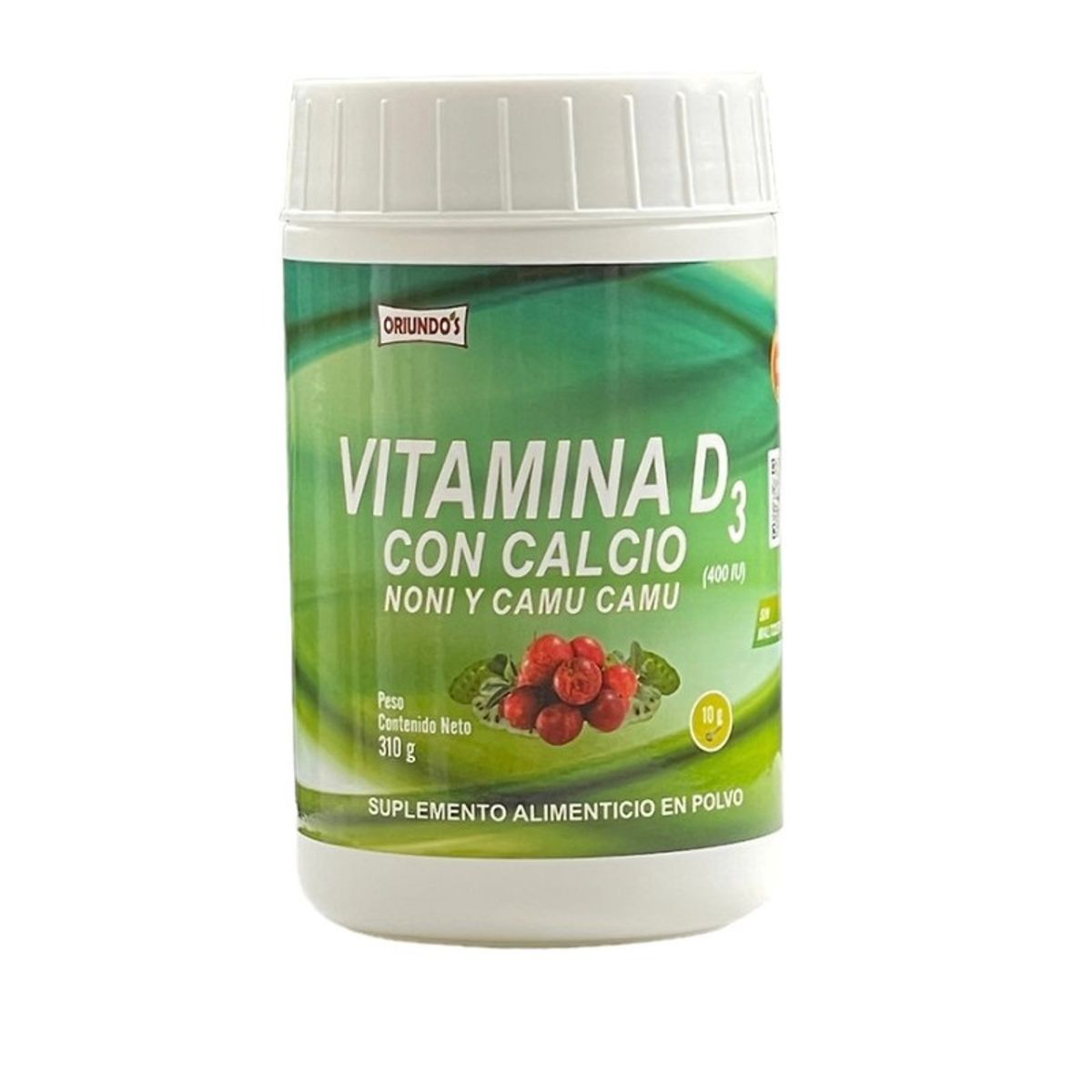GENERICO - Vitamina D3 con Calcio x 310 g - Oriundo's
