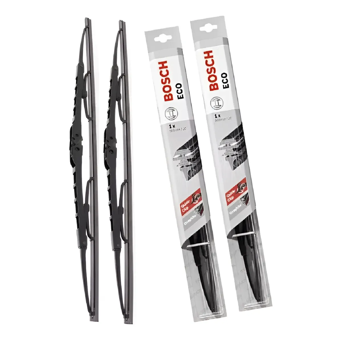 BOSCH - Par de Plumillas Limpiaparabrisas Bosch Eco 18Pulg