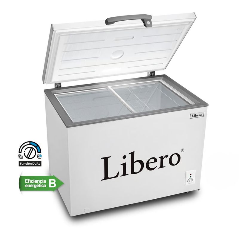 LIBERO - Congeladora Horizontal Libero 199L LFH-201V BLANCO