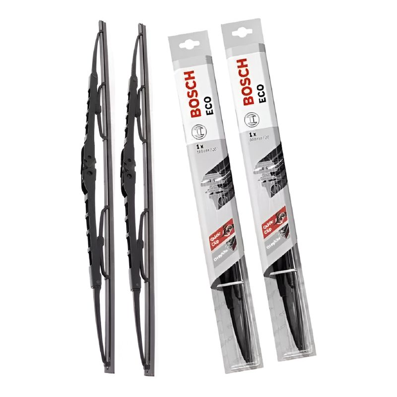BOSCH - Par de Plumillas Limpiaparabrisas Bosch Eco 24Pulg