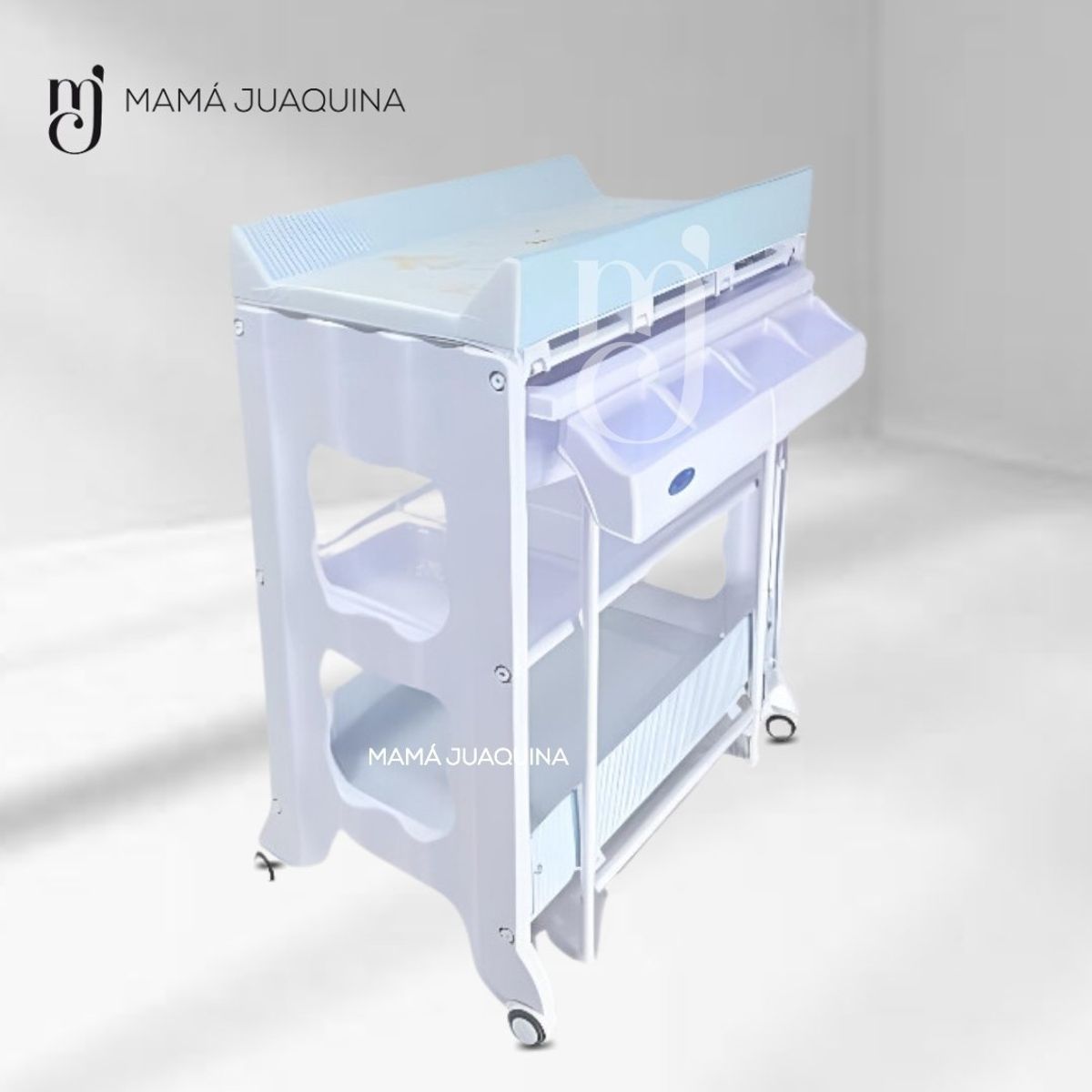 BABY - Bañera Cambiador «BAMORY » Edición Limitada  Light Blue