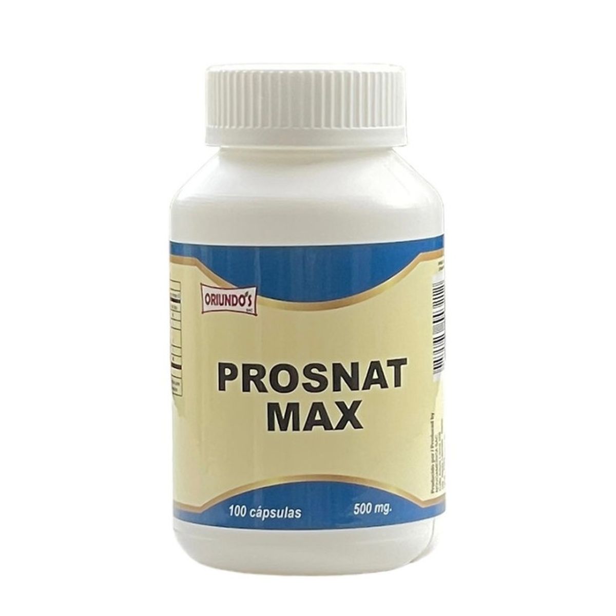 GENERICO - Prosnat Max en Cápsulas 100 u x 500 mg - Oriundo's