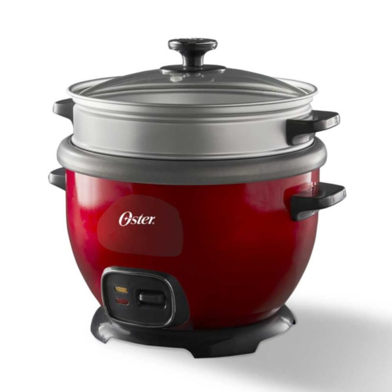 OSTER - Olla Arrocera multiusos Oster® roja CKSTRC5731R