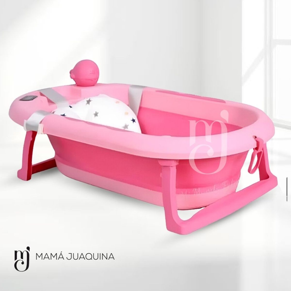 BABY - Bañera Plegable «BERKEN» Pink