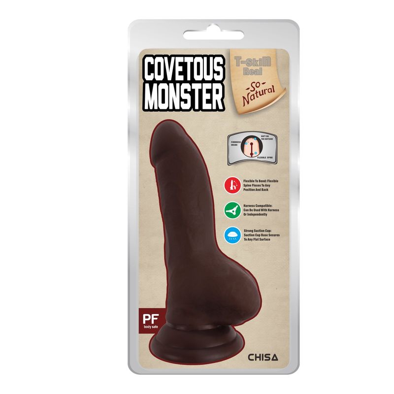 CHISA - Dildo Articulado Consolador Realista Covetous Monster 20cm x Ø 4 cm