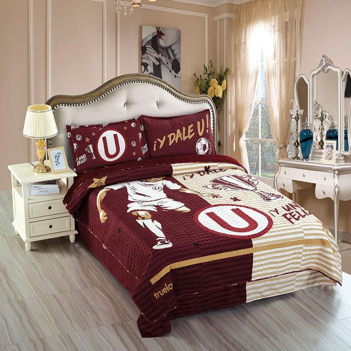 CUTE - CUBRECAMA 5 PIEZAS EN 2 PLAZAS