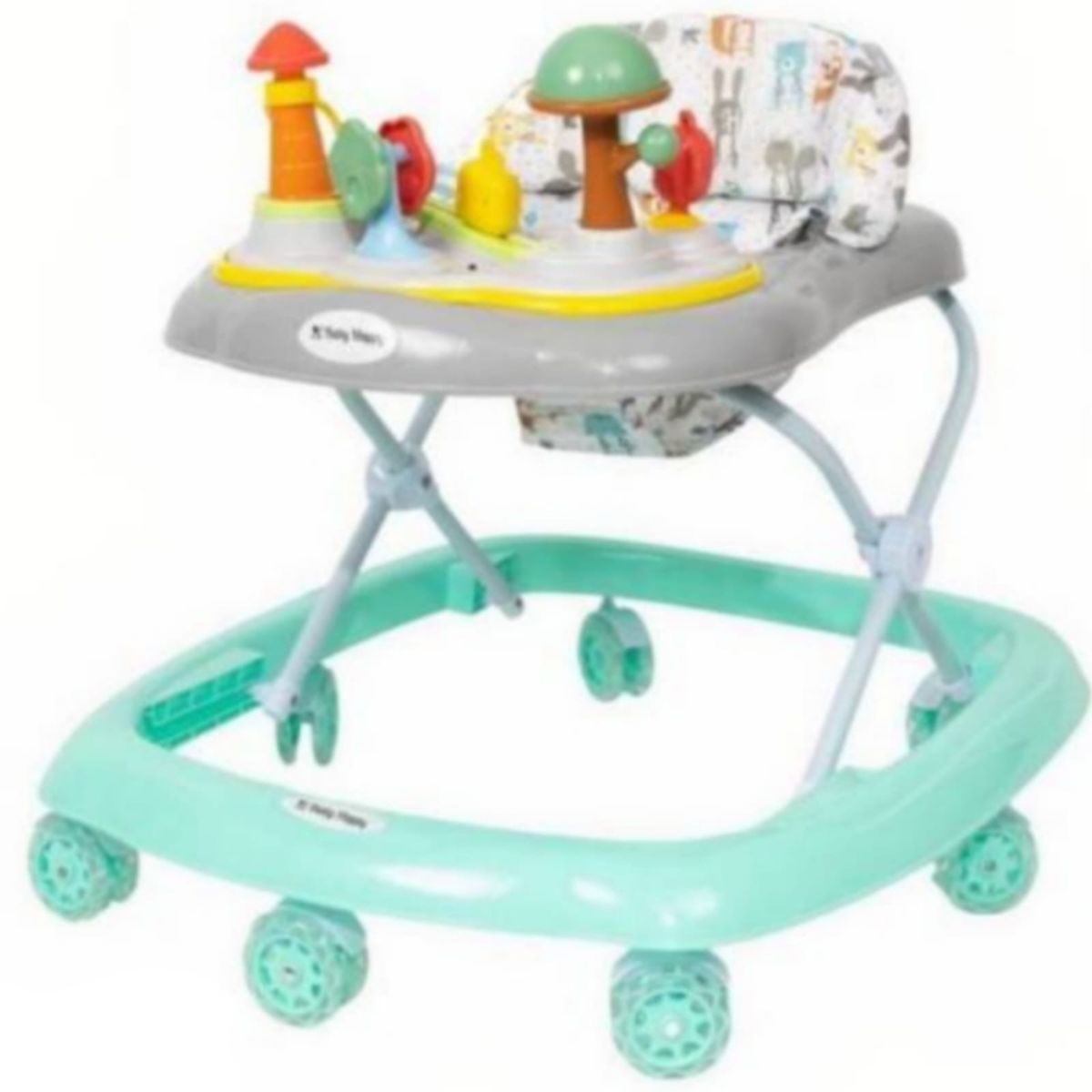 BABY HAPPY - Andador Musical con Tablero Musical HONGUITO VERDE CON PLOMO