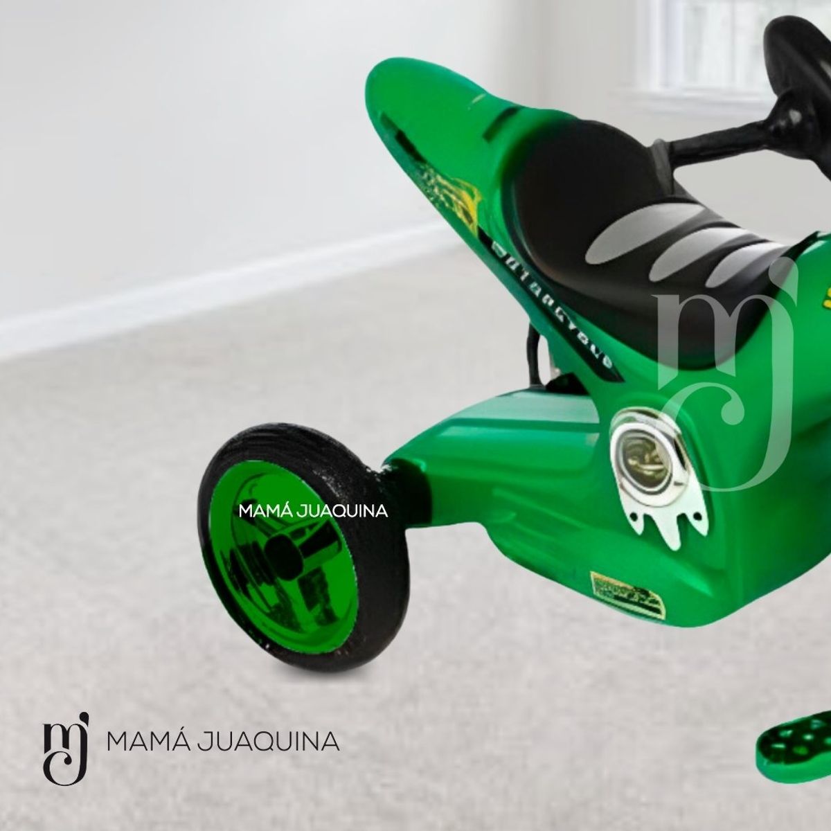 Baby - Trimoto a Pedal para Niños Musical «SERVANN» Green