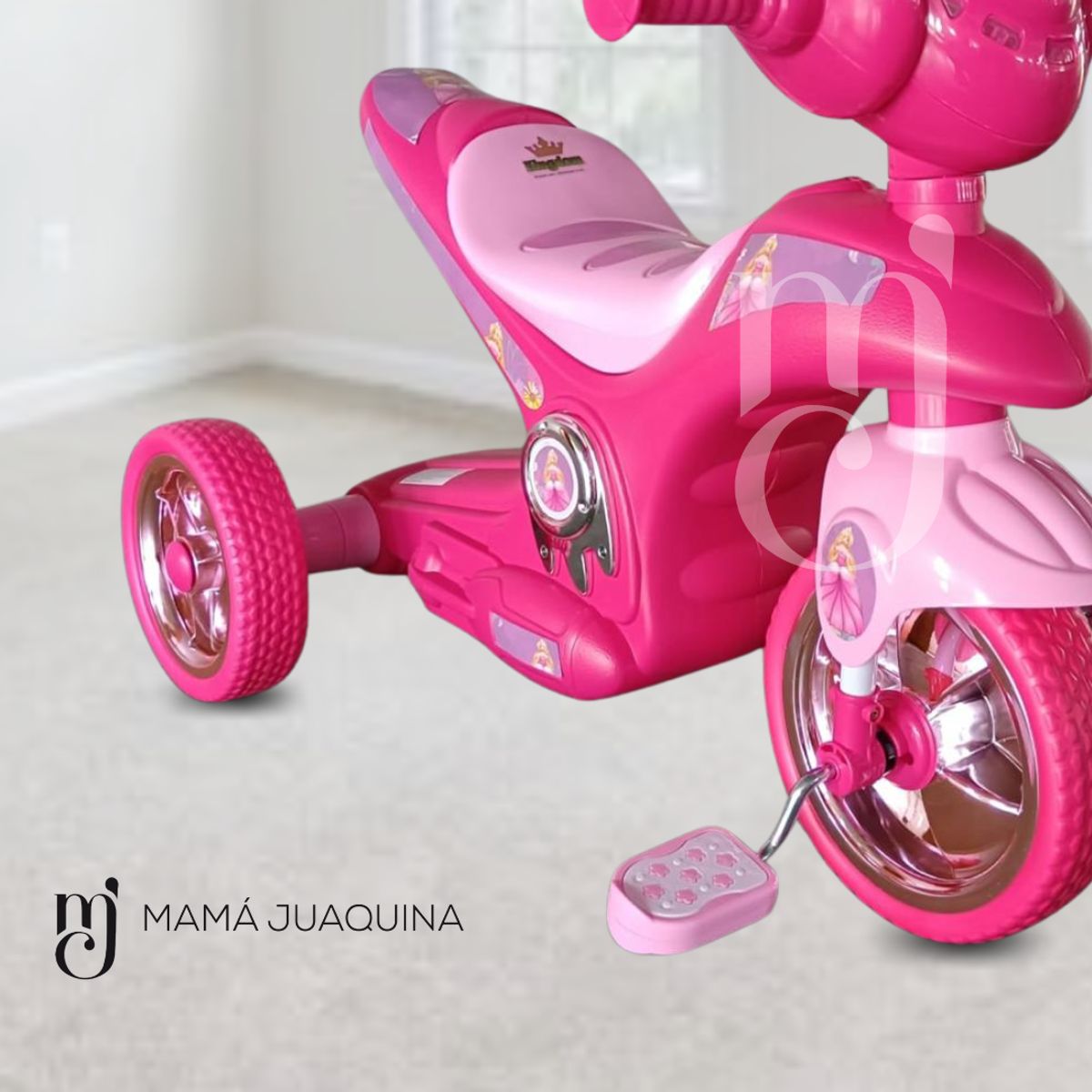 BABY - Trimoto a Pedal para Niños Musical «SERVANN» Pink