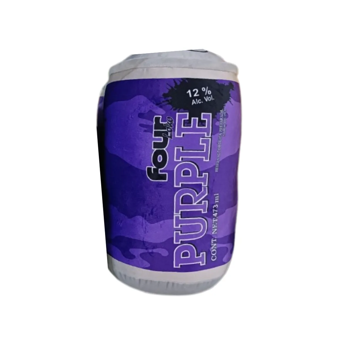 CUTE - ALMOHADA CON DISEÑO DE FOUR LOKO EN LATA