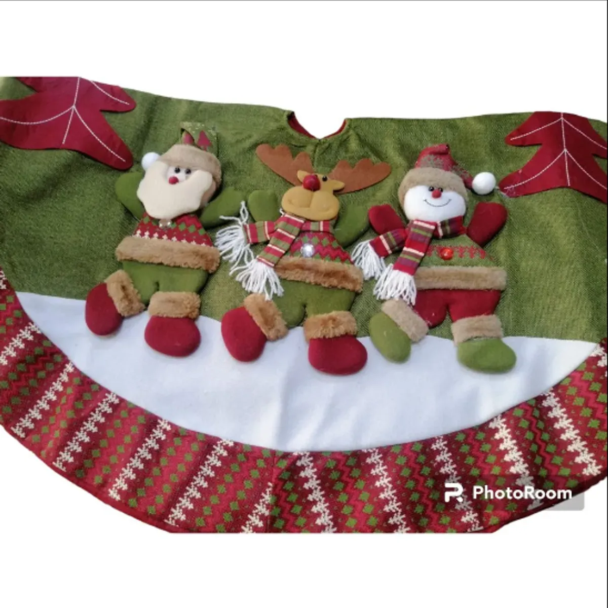 GENERICO - Piso de árbol de navidad 1.30 multicolor nube