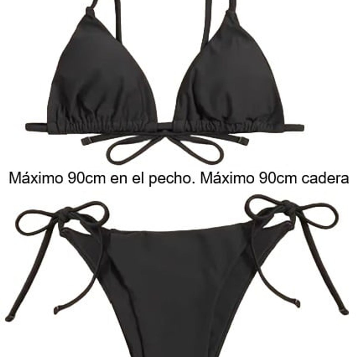 GENERICO - Talla S - Traje de Baño Negro