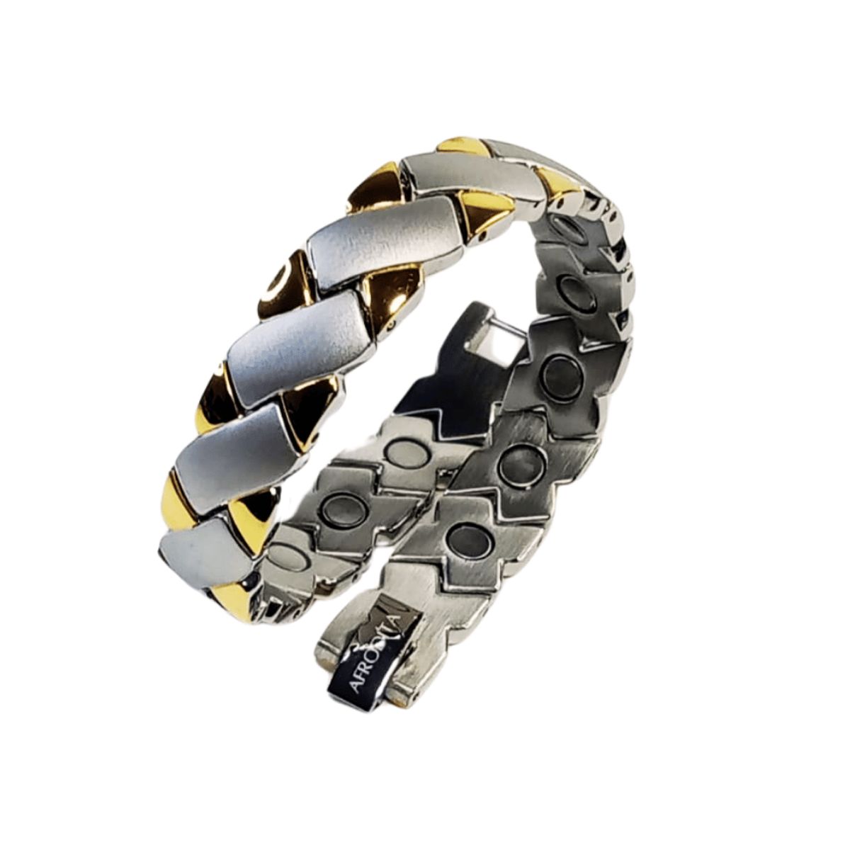 AFRODITA - Pulsera Magnética Titanio Saludable con Imanes NdFeB YSB-90