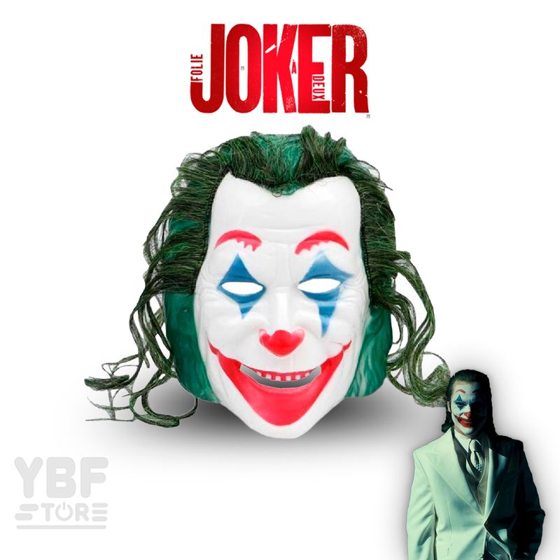 GENERICO - Máscara Halloween Joker - Disfraz de Halloween